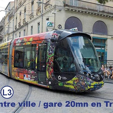 Montpellier Studio Climatise Exterior foto